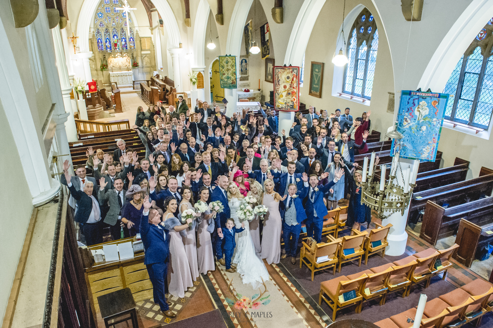 wedding group shot